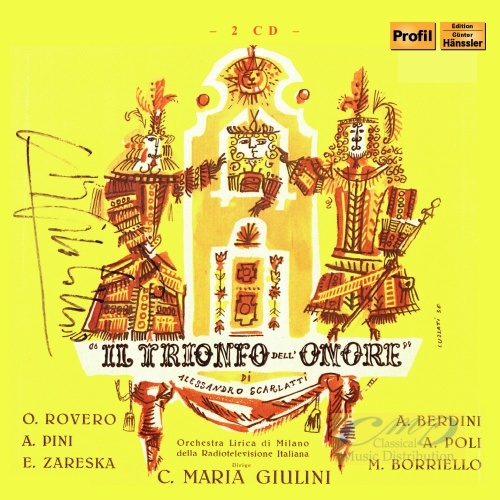 Scarlatti: Il Trionfo dell'Onore, Commedia in tre atti